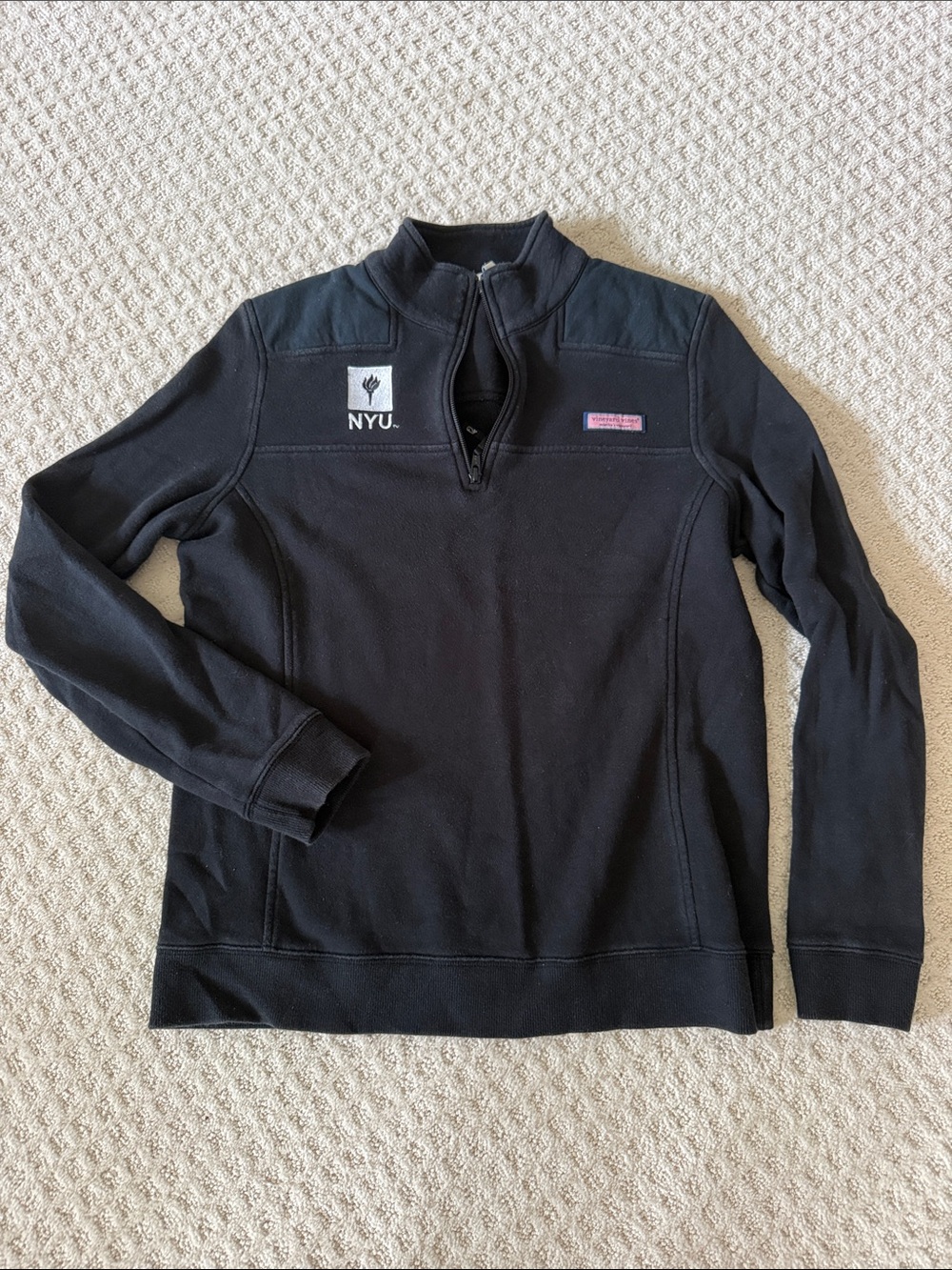 Black Quarter-Zip Women’s Vineyard Vines Sweater